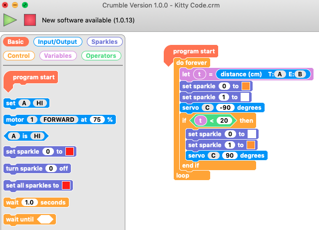 Kitty Code Screenshot Run Don't Walk Primary Computing