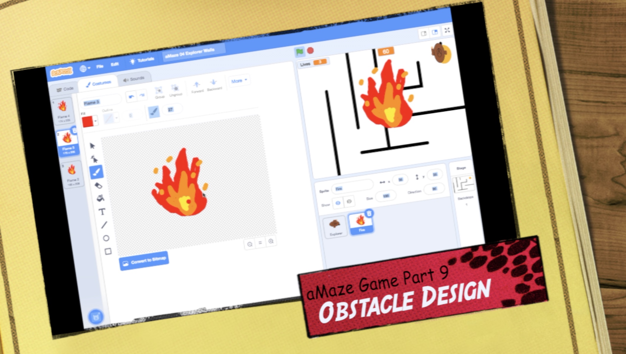 Primary Computing Online Lesson aMaze Game