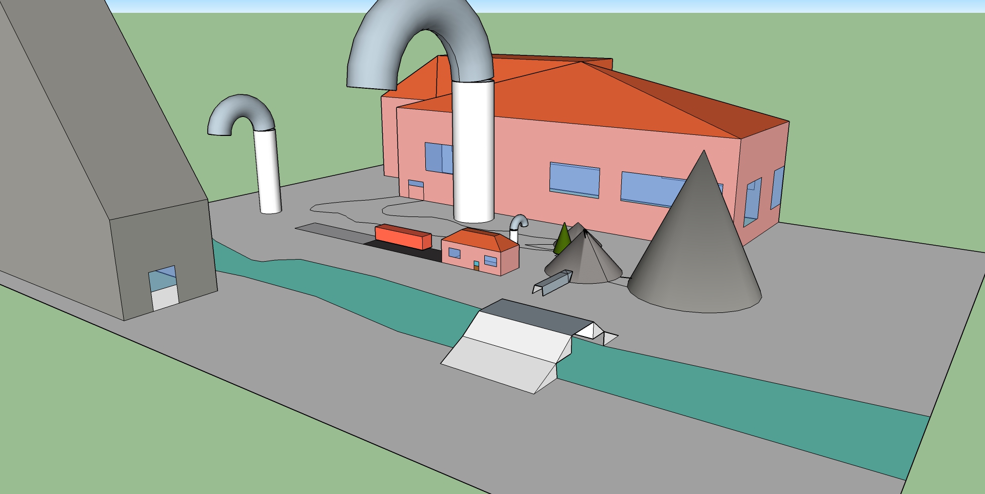 Primary Computing Santas Workshop CAD Sketchup